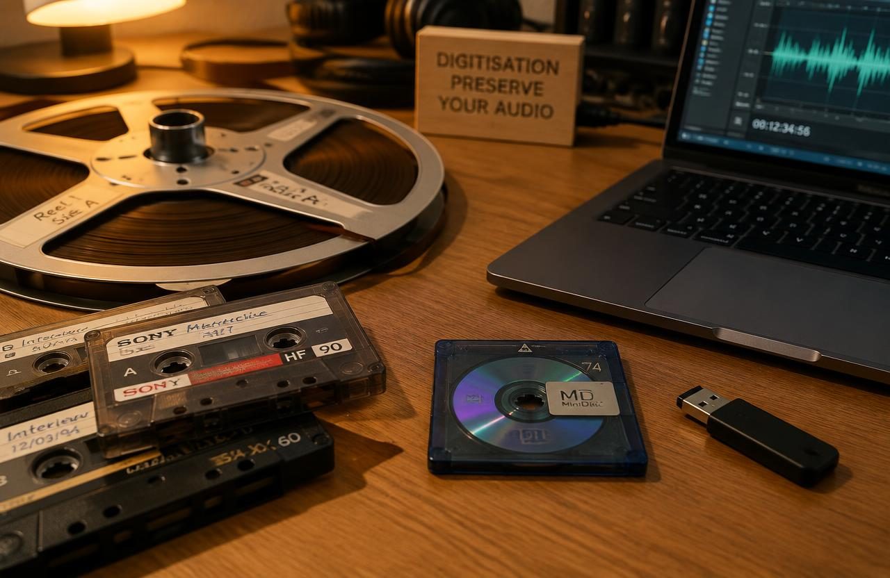 MiniDisc Transfer in East Kilbride – East Kilbride VHS 2 DVD